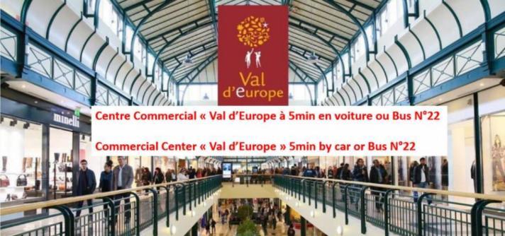 Appartement A 5 Min De Disney Proche Paris Chanteloup En Brie Ngoại thất bức ảnh